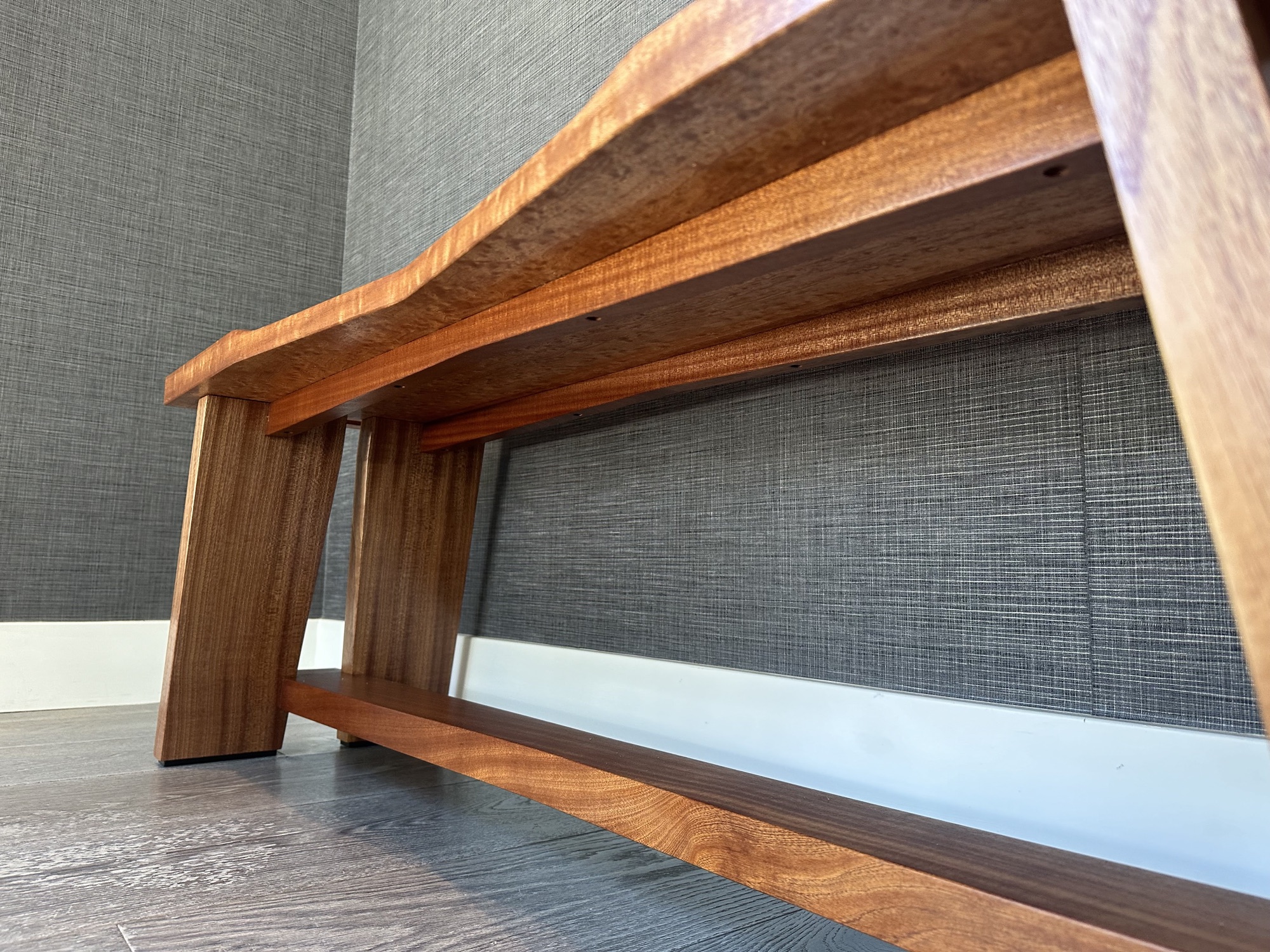 Bench, bottom view
