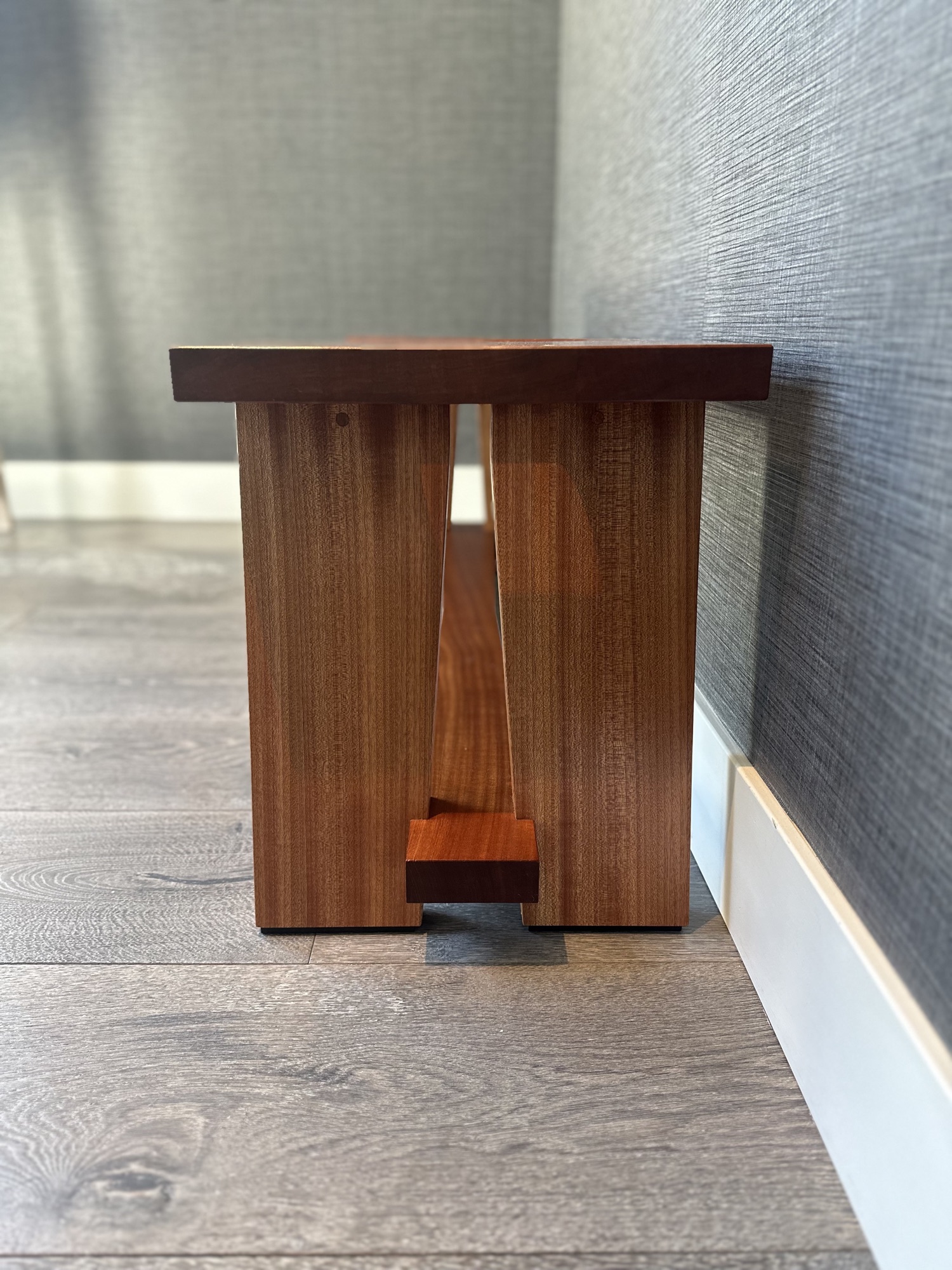 Bench, side view